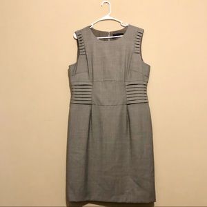 Alberto Melani Sheath Dress Sleeveless Gray 14